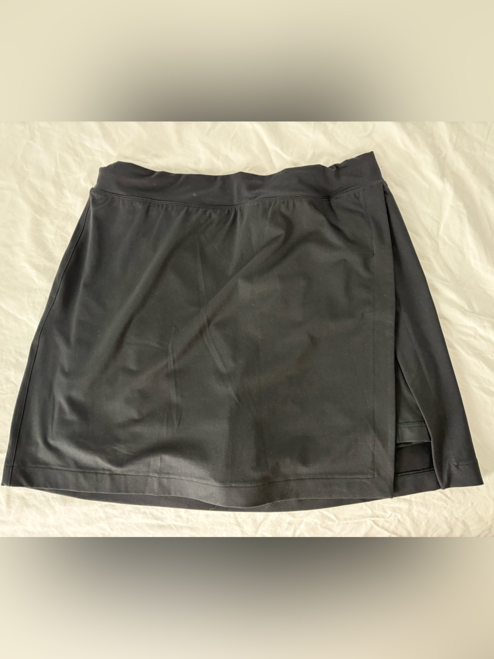 Duluth Trading Co Black Women's Skort with Side Vent
